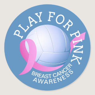 Play For Pink Breast Cancer Awareness | Sticker