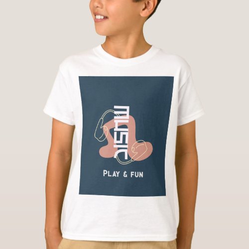 play  fun with music T_Shirt