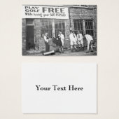 Play Golf Free (While Having Your Suit Pressed) (Front & Back)