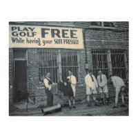 Play Golf Free (While Having Your Suit Pressed)