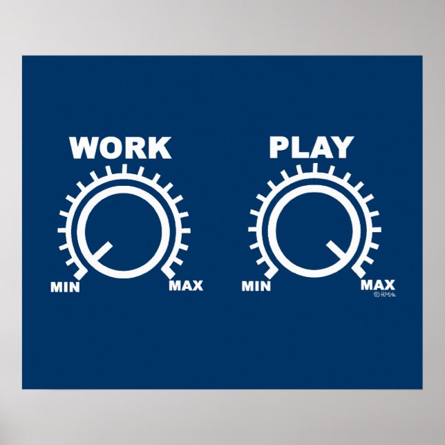 Play hard poster (Front)