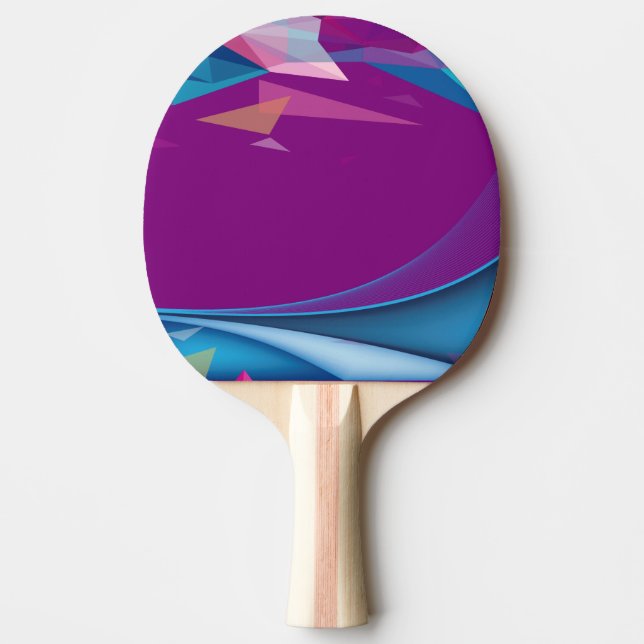 Play in Style with Watercolor Ping Pong Paddles (Front)