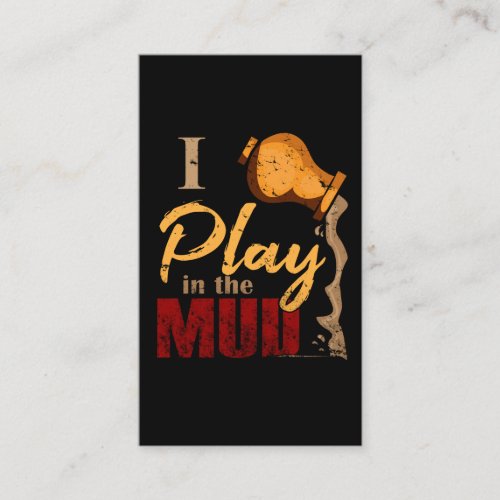Play in the Mud _ Pottery Ceramics Gift Business Card