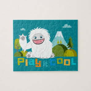 "Play It Cool" Everest Waving Graphic Jigsaw Puzzle