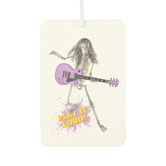 Play It Loud!  Air Freshener (Front)