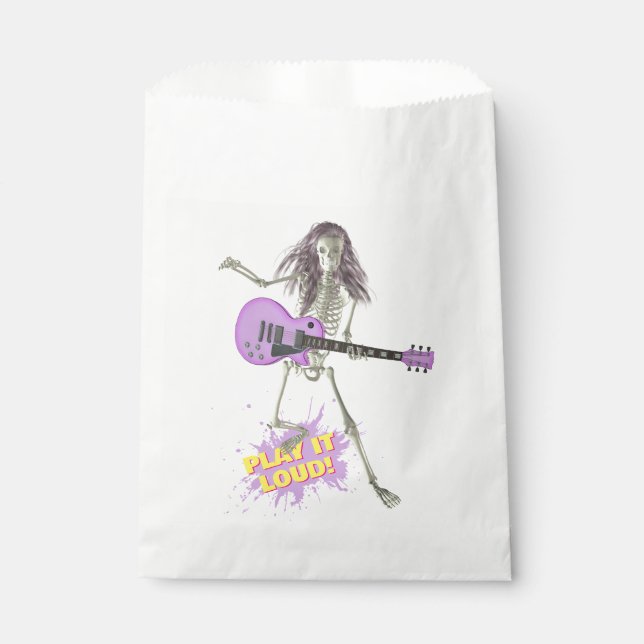 Play It Loud!  Favor Bag (Front)