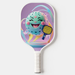 Play. Laugh. Win! – Minimal Kawaii Pickleball Padd Carbon Fiber Pickleball Paddle