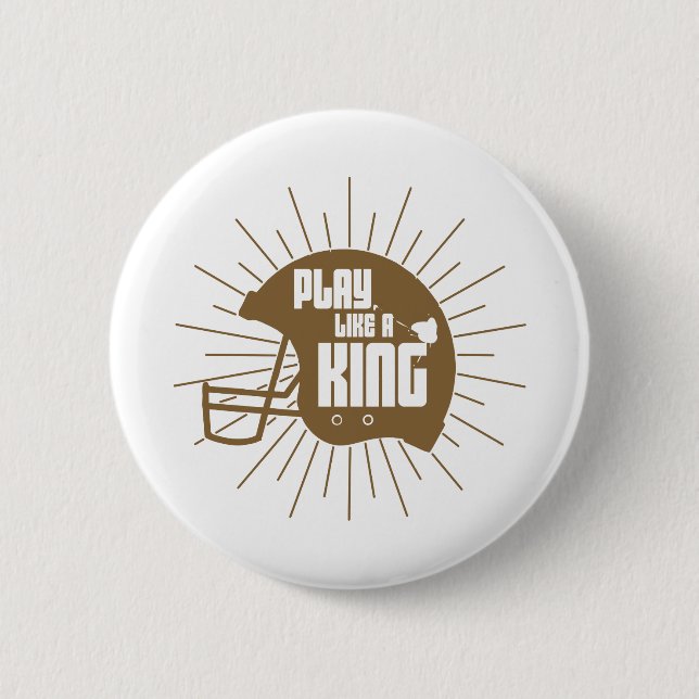 Play Like king Button (Front)