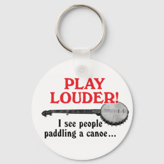 Play Louder Keychain