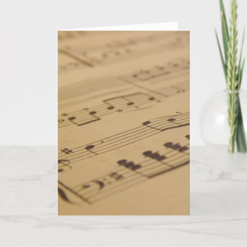 Play Me Another Song Greeting Card