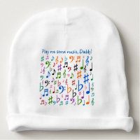 Play me some music, Daddy! Baby Beanie