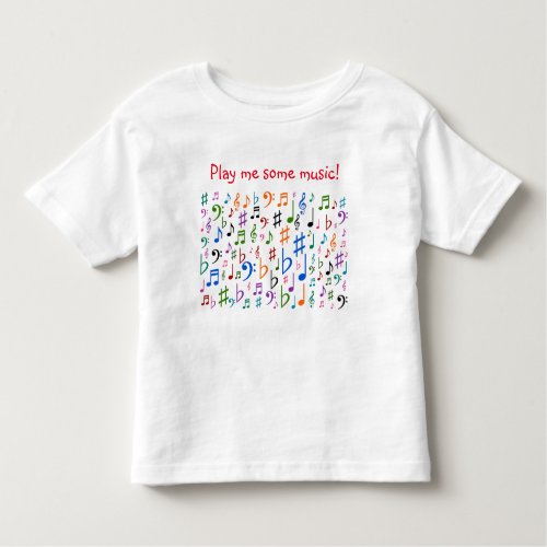 Play me some music toddler t_shirt