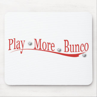 Play More Bunco Mouse Pad