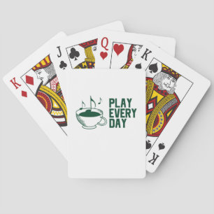 Play Music Everyday Poker Cards