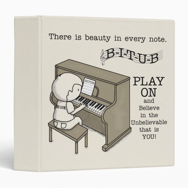 Play On 3 Ring Binder (Front/Spine)