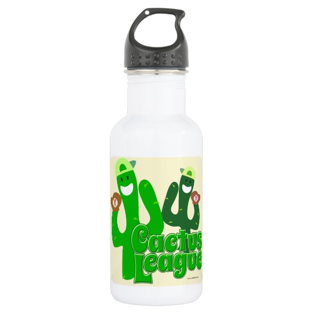 Play on Cactus League Water Bottle (Front)