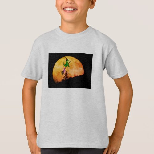 Play on Words T_Rex Funny Kids Halloween Hex  T_Shirt