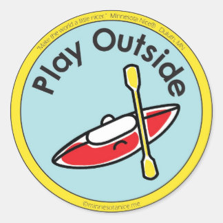 Play Outside Sticker