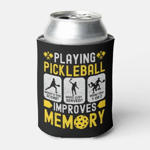 Play Pickleball Exercises Memory Can Cooler
