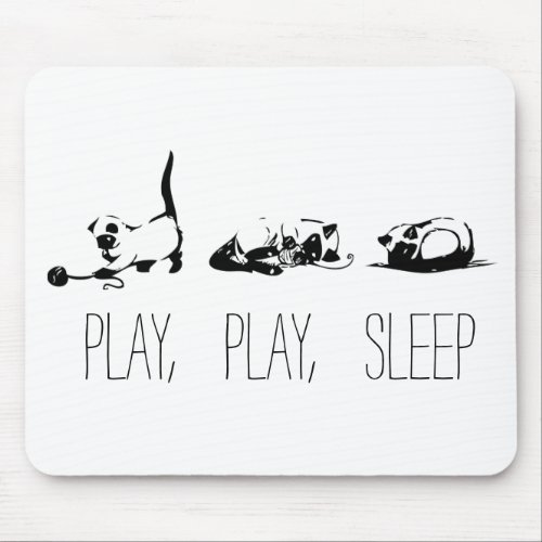 Play Play Sleep Mousepad