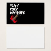 Play Rock with me (Front & Back)
