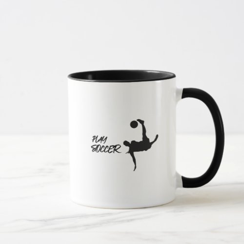 PLAY SOCCER  ALL_STAR DESIGN MUG