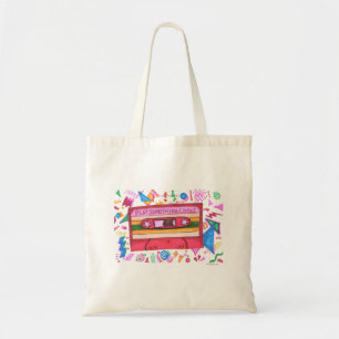 Play Something Cool Music Mixtape Marker Art Tote Bag
