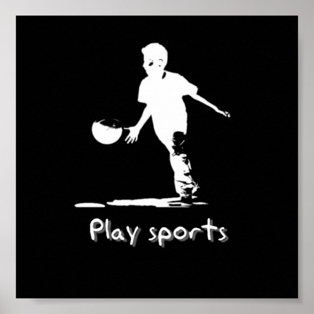 Play sports poster (Front)