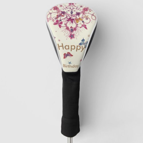 Play Stay Safe Travel Safe Happy Birthday Wishes Golf Head Cover