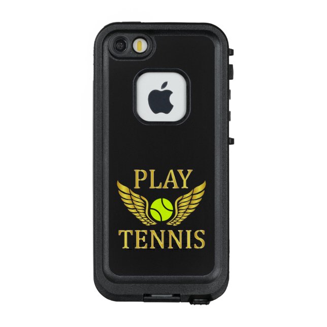 Play tennis LifeProof iPhone case (Back)
