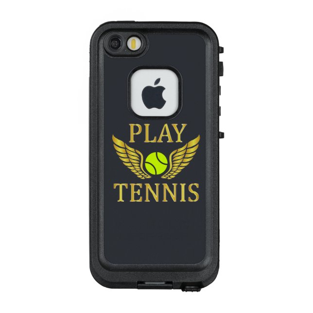 Play tennis LifeProof iPhone case (Back)
