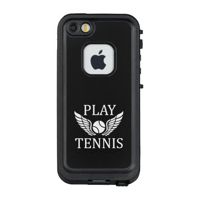 Play tennis LifeProof iPhone case (Back)