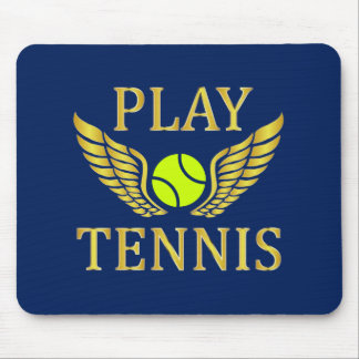 Play tennis mouse pad