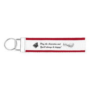 Play the Accordion Keychain