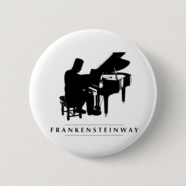 Play the Frankensteinway! Pinback Button (Front)