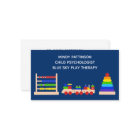 Play Therapy Child Psychologist Toys Train Blue