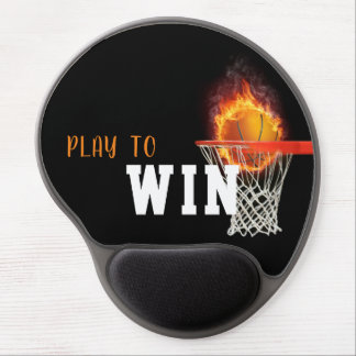 PLAY TO WIN  | Basketball Sport Gif Gel Mouse Pad
