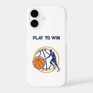 PLAY TO WIN Basketball | Sport Gifts iPhone 17 Case