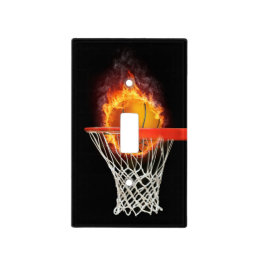PLAY TO WIN Basketball | Sport Gifts Light Switch Cover