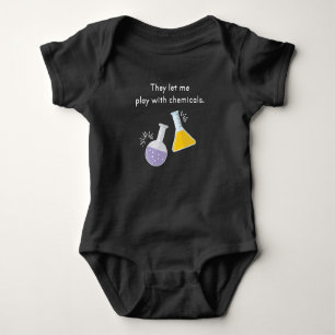 Play With Chemicals Chemist Chemistry Baby Bodysuit