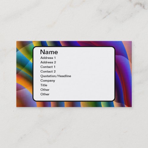 Play With Colours Business Cards