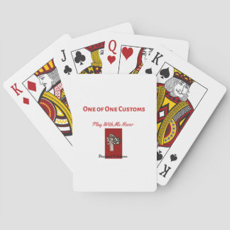 Play With Me Never Poker Cards