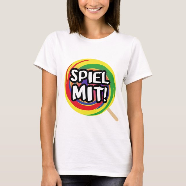 Play with me women's T-shirt (Front)