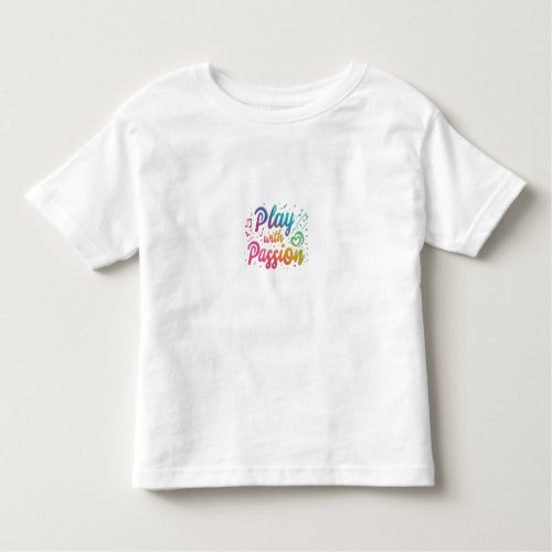 Play With Passion Toddler T_shirt
