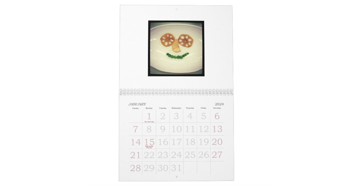 Play With Your Food Calendar Zazzle