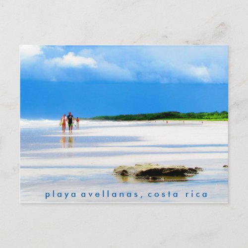 Playa Avellanas Beach Postcard