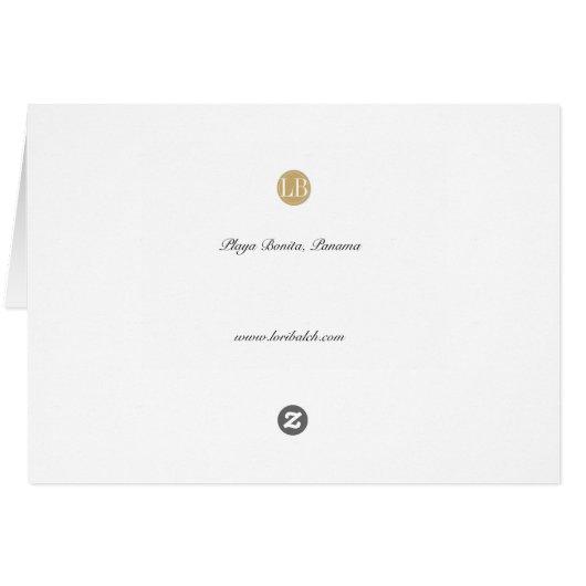 Playa Bonita, Panama (Back Horizontal)