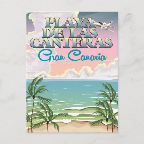 Playa de Las Canteras Gran Canteras Postcard