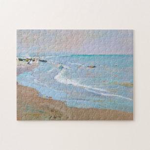 Playa de Valencia   Joaquín Sorolla Jigsaw Puzzle