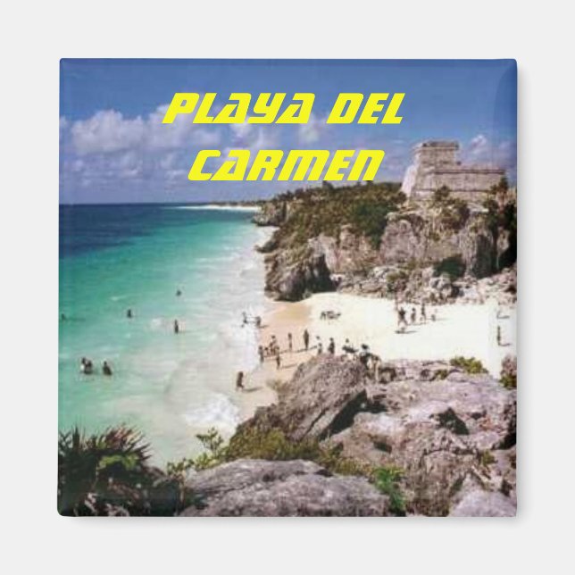 Playa Del Carmen magnet (Front)